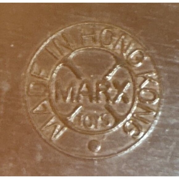 Vintage Marx Little Hostess Dollhouse Wooden Look Plastic Dining Room Table - Picture 5 of 13